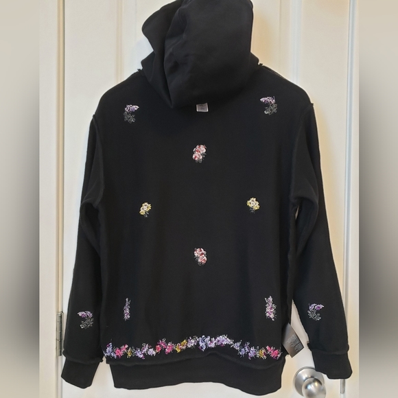 H&M X Giambattista Valli Embroidered Rhinestone Unisex Sweatshirt Sz XS - Picture 10 of 15